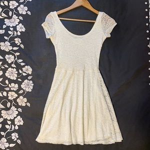 Abercrombie & Fitch White Lace Dress